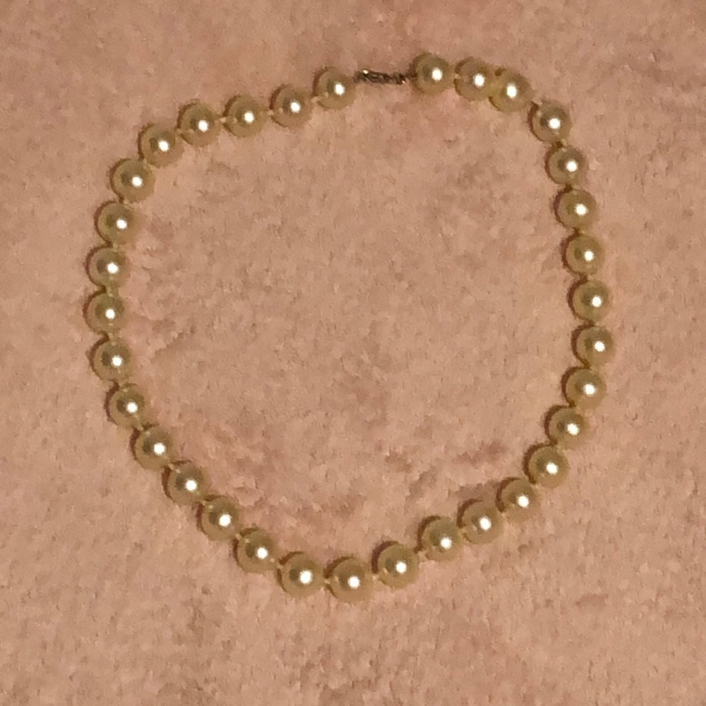 Faux Pearl Necklace